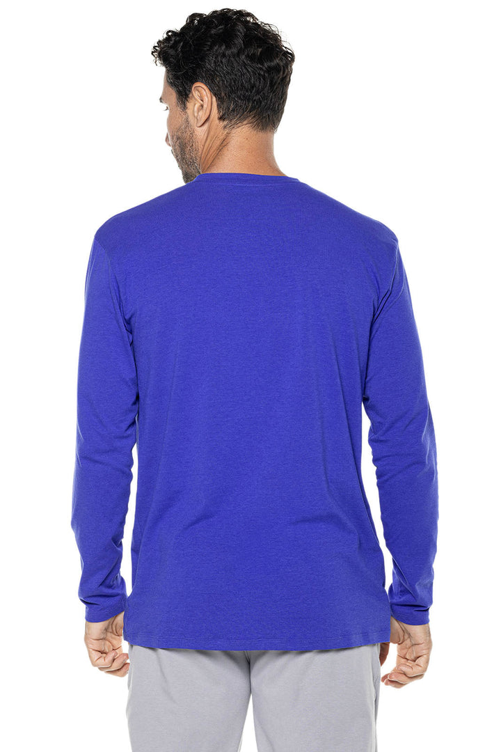 Men's Morada Everyday Long Sleeve T-Shirt  |  Baja Blue