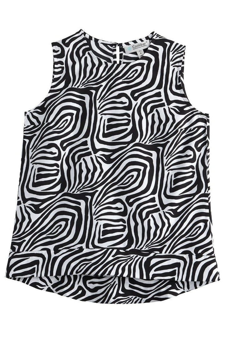Color_Black/White Mara Abstract Print