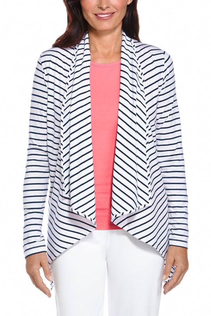 Color_White/Navy Stripe