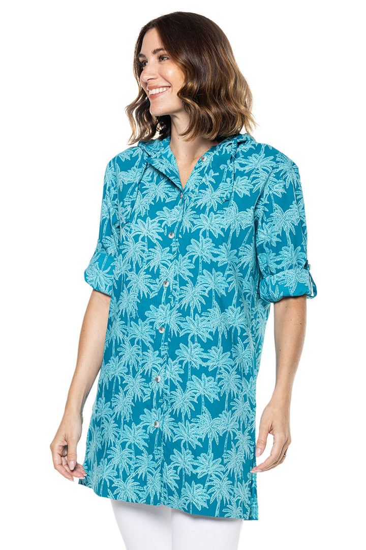 Color_Tahitian Teal Swaying Palms