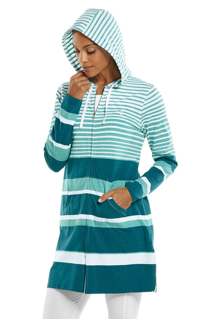 Color_Teal Variegated Stripe