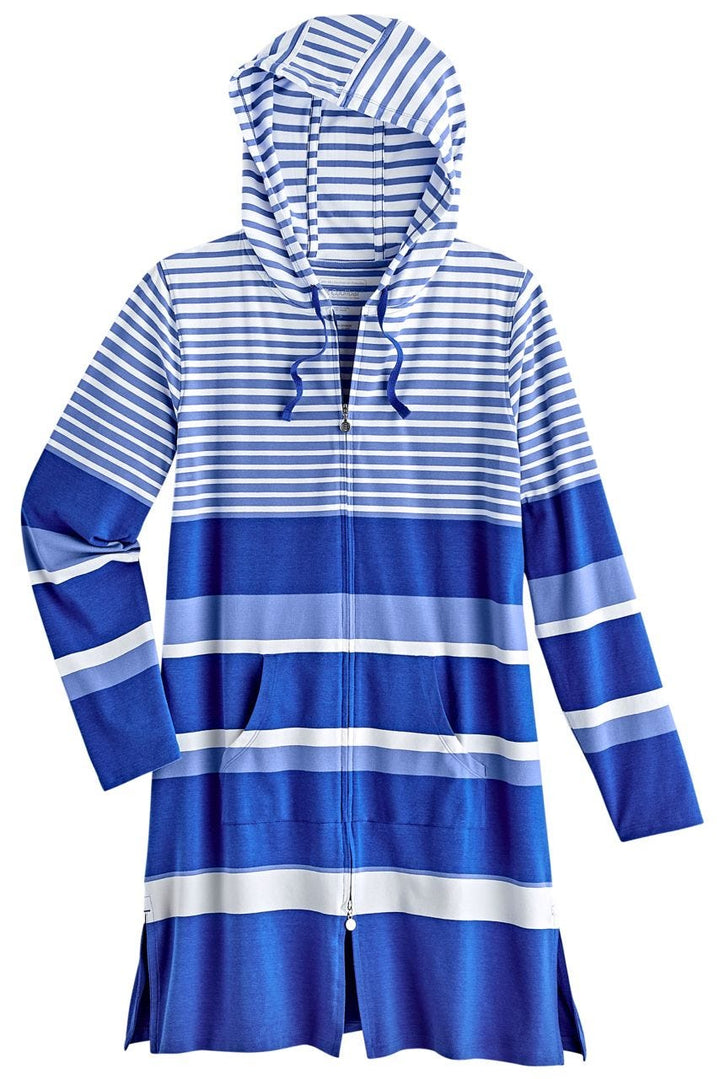 Color_Aura Blue Variegated Stripe
