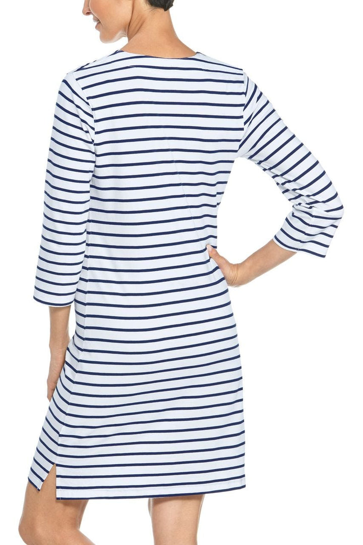 Color_White/Navy Stripe
