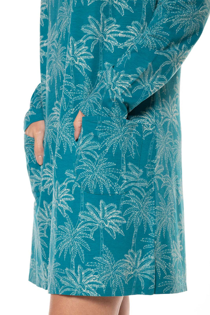 Color_Tahitian Teal Swaying Palms