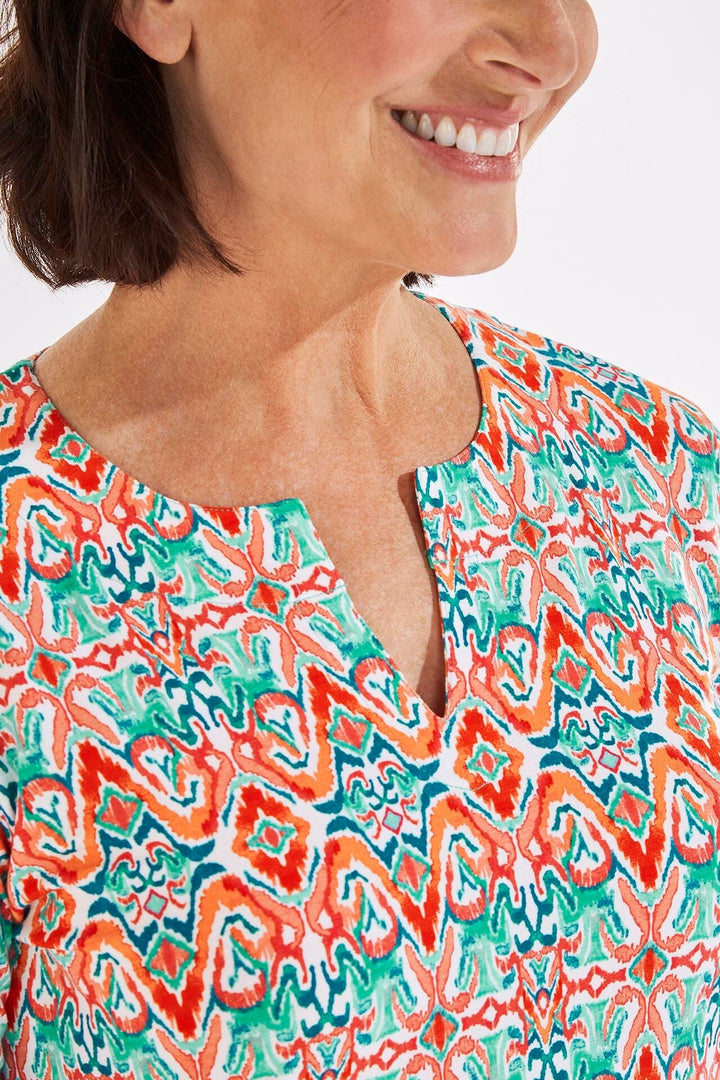 Color_Multicolor Summer Ikat