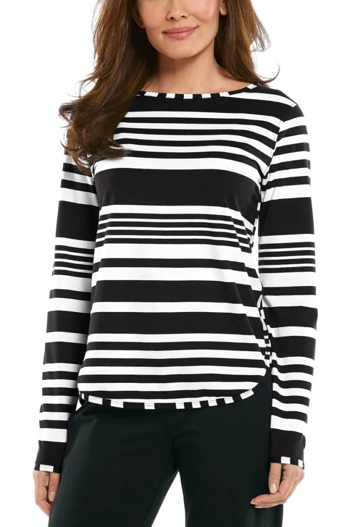 Color_Black/White Modern Stripe