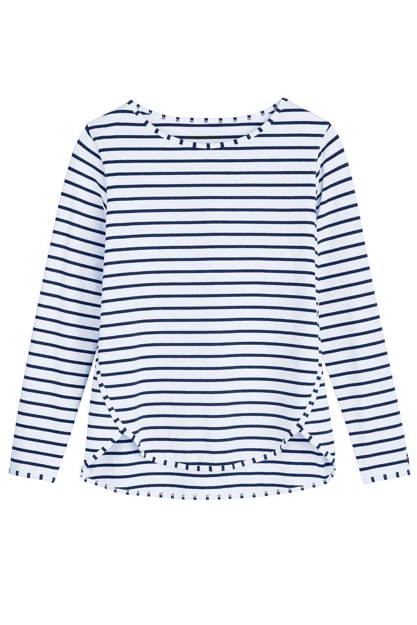 Color_White/Navy Stripe