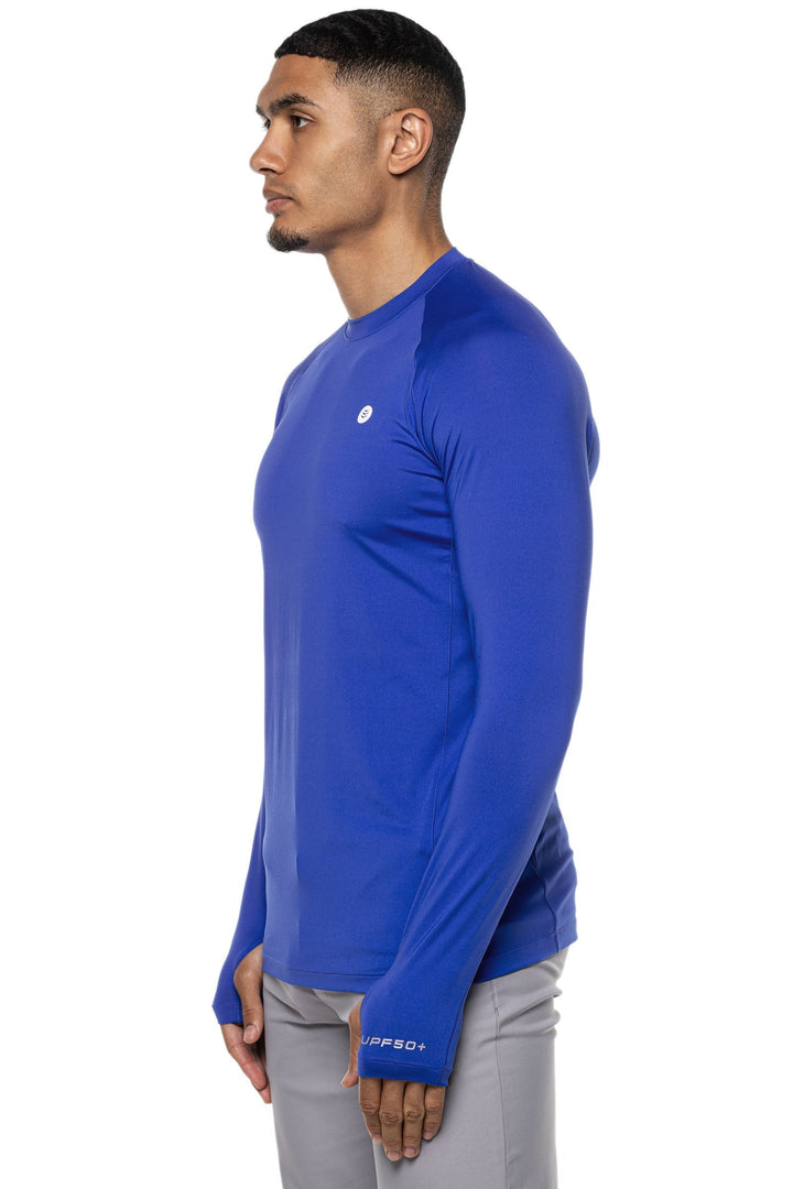 Men's Agility Long Sleeve Performance T-Shirt  |  Baja Blue