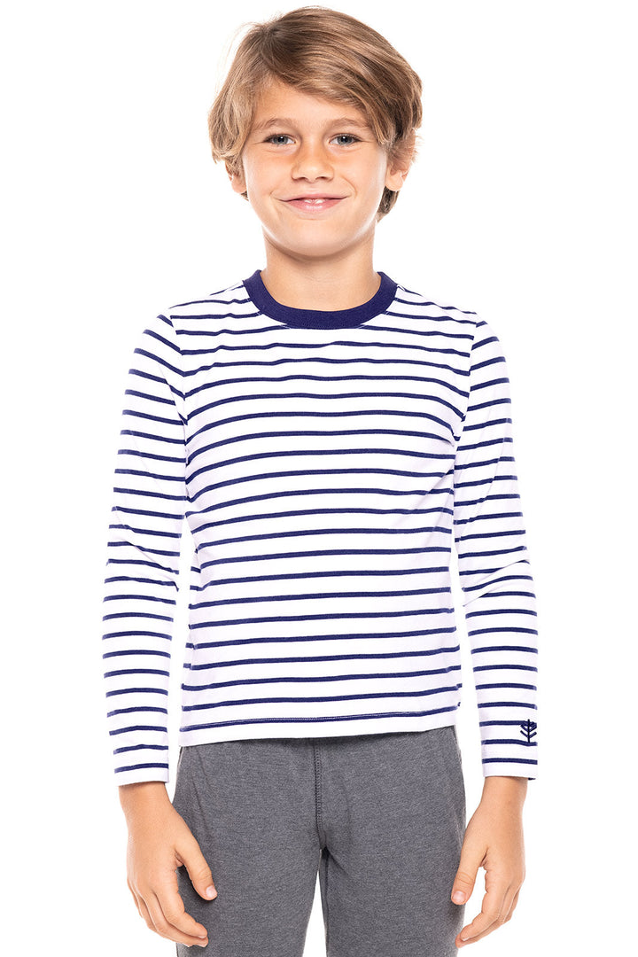 Color_White/Navy Stripe