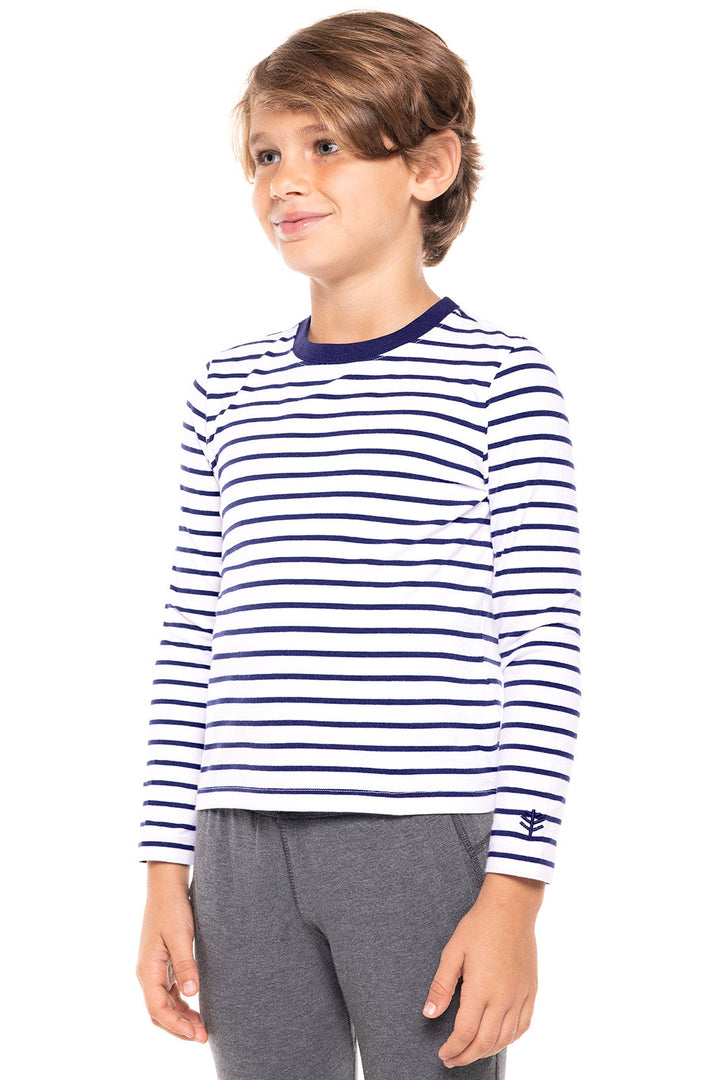 Color_White/Navy Stripe