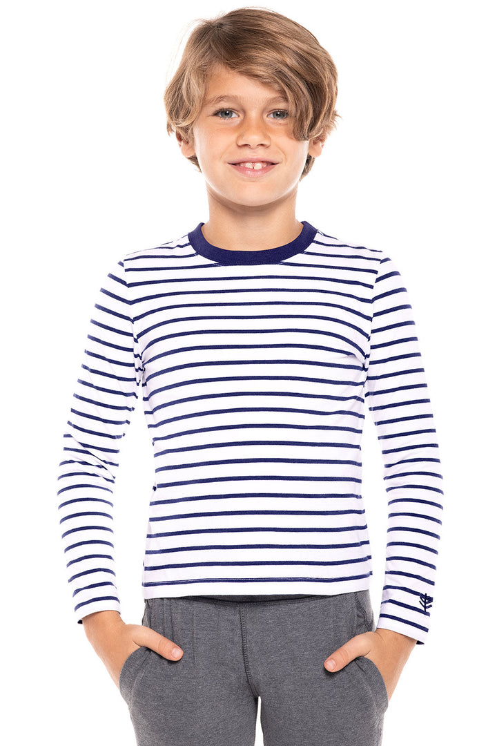 Color_White/Navy Stripe