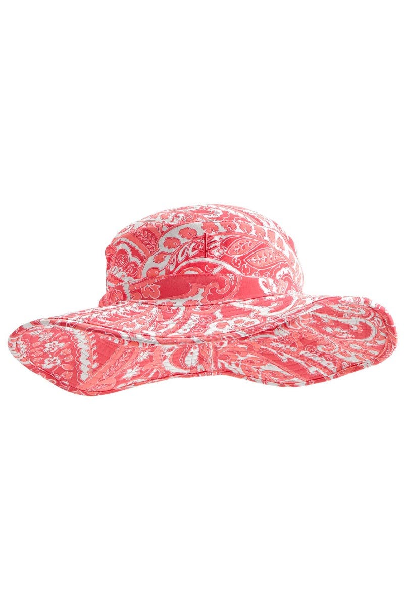 Color_Radiant Coral Summertime Paisley