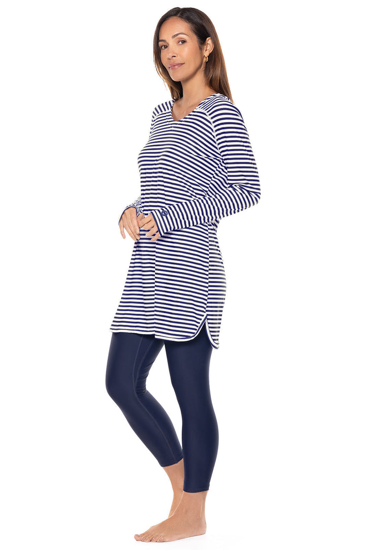 Color_White/Navy Stripe