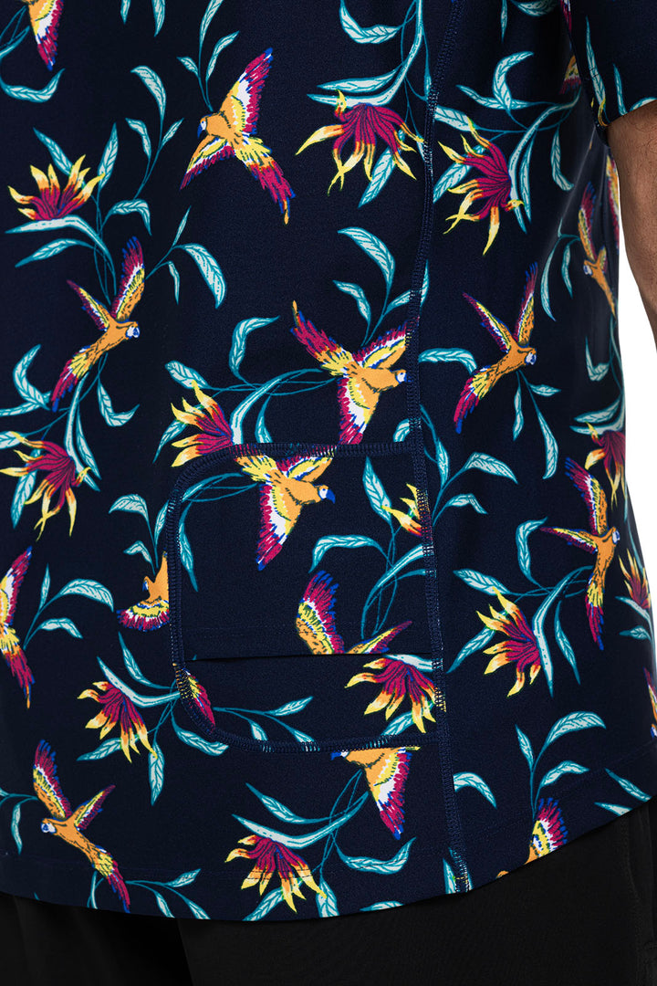 Color_Navy Birds of Paradise