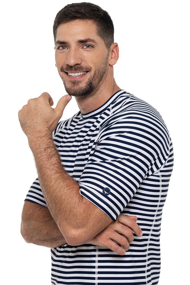 Color_White/Navy Stripe
