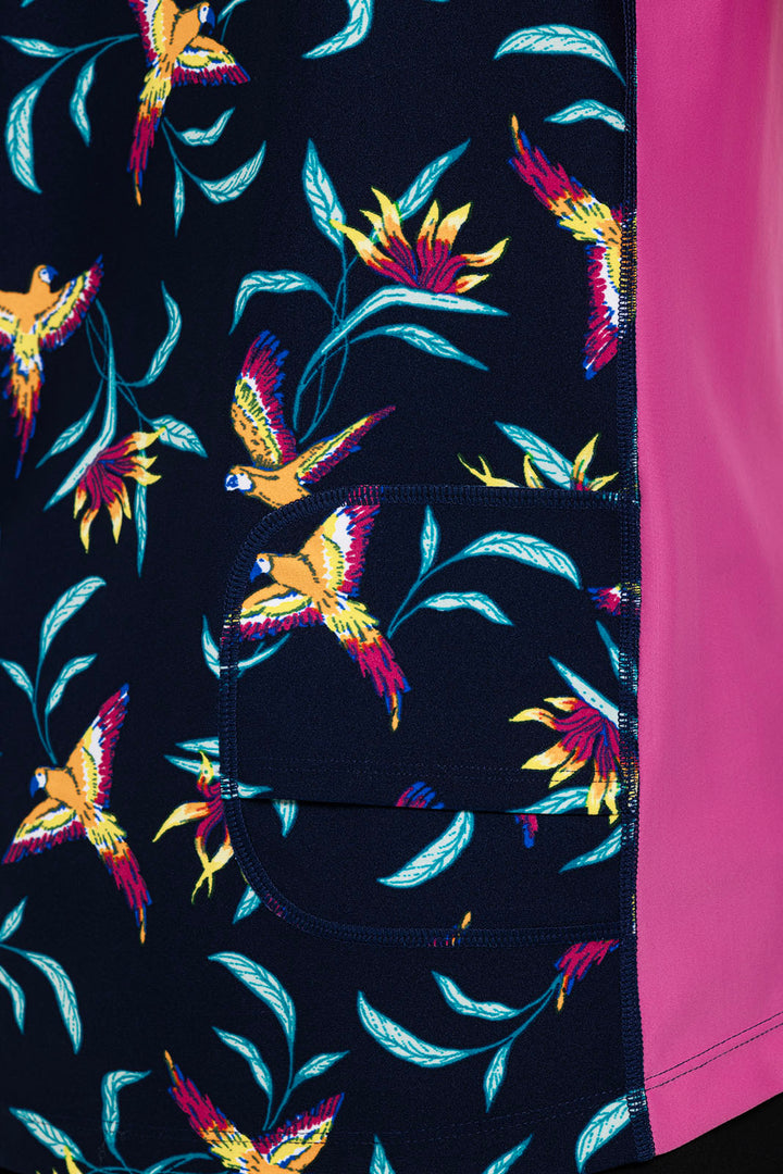 Color_Navy Birds of Paradise