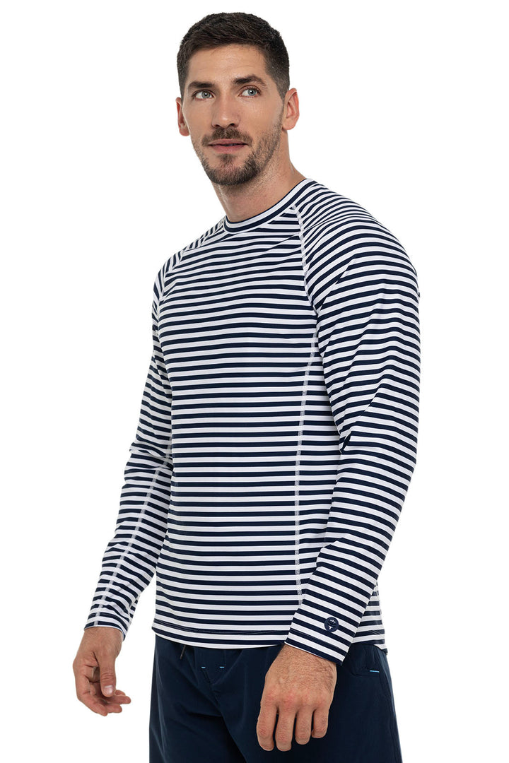 Color_White/Navy Stripe