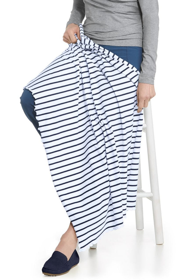 Color_White/Navy Stripe