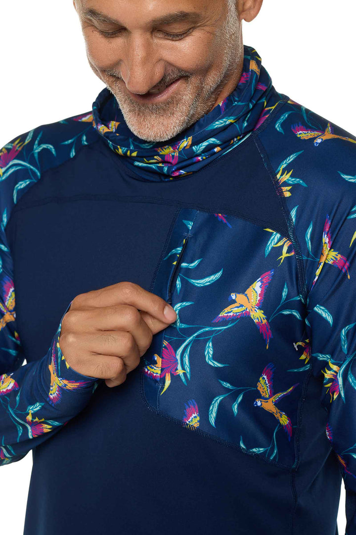 Color_Navy Birds of Paradise