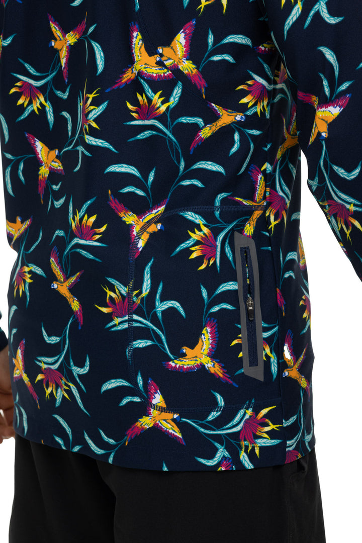 Color_Navy Birds of Paradise
