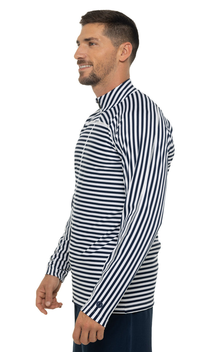 Color_White/Navy Stripe