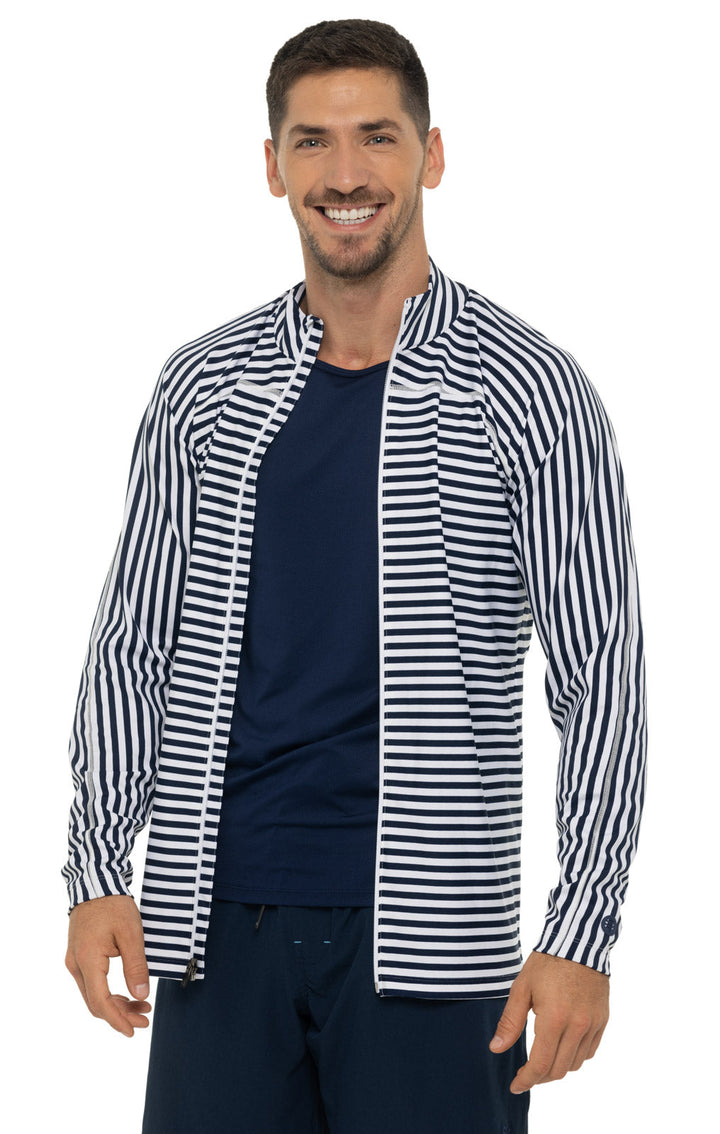 Color_White/Navy Stripe