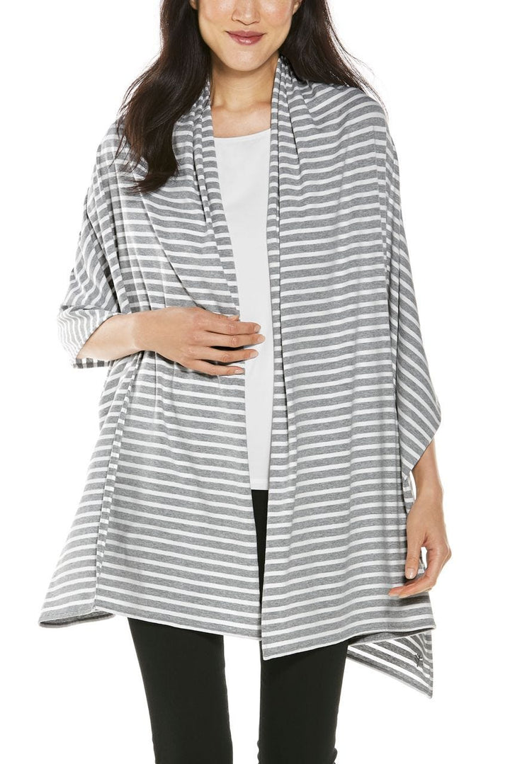 Color_Grey/White Stripe