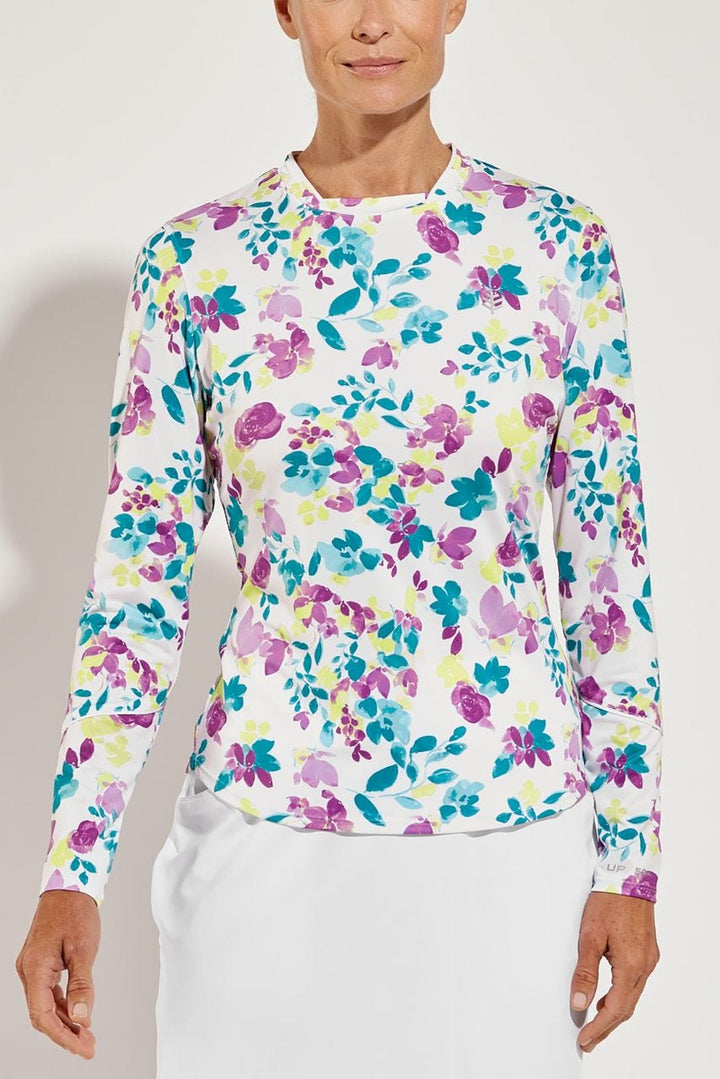 Color_White Dynamic Floral