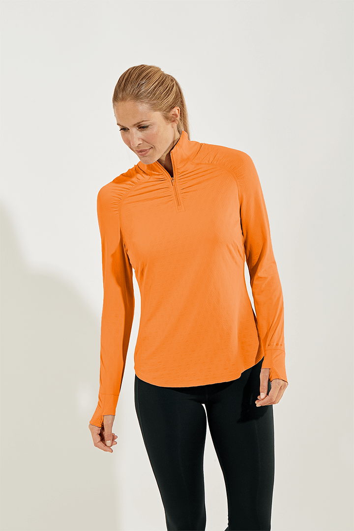 Color_Apricot Crush Diamond Jacquard