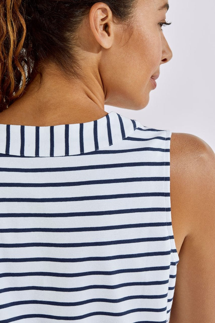 Color_White/Navy Stripe