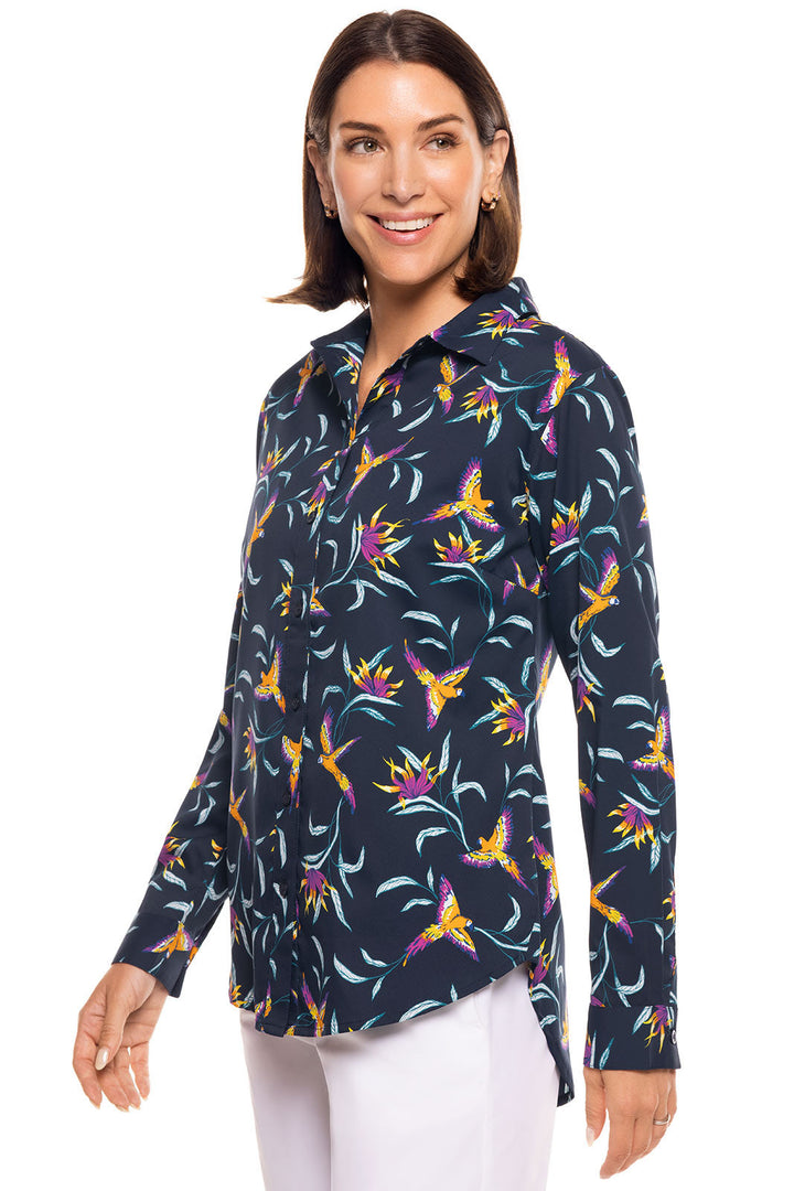 Color_Navy Birds of Paradise