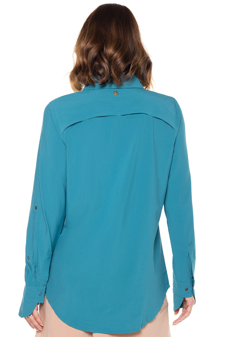 Color_Tahitian Teal Shadow Stripe