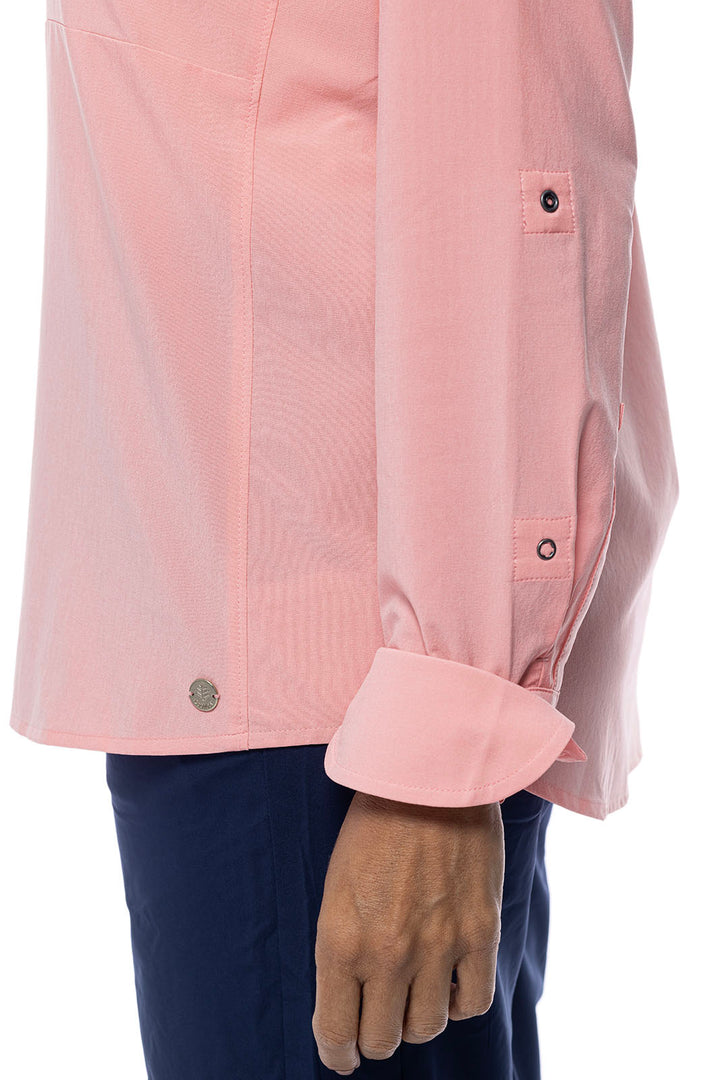 Color_Peachy Pink Shadow Stripe