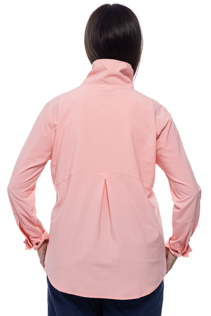 Color_Peachy Pink Shadow Stripe