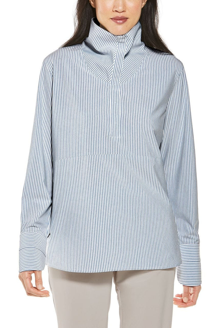 Color_White/Navy Stripe