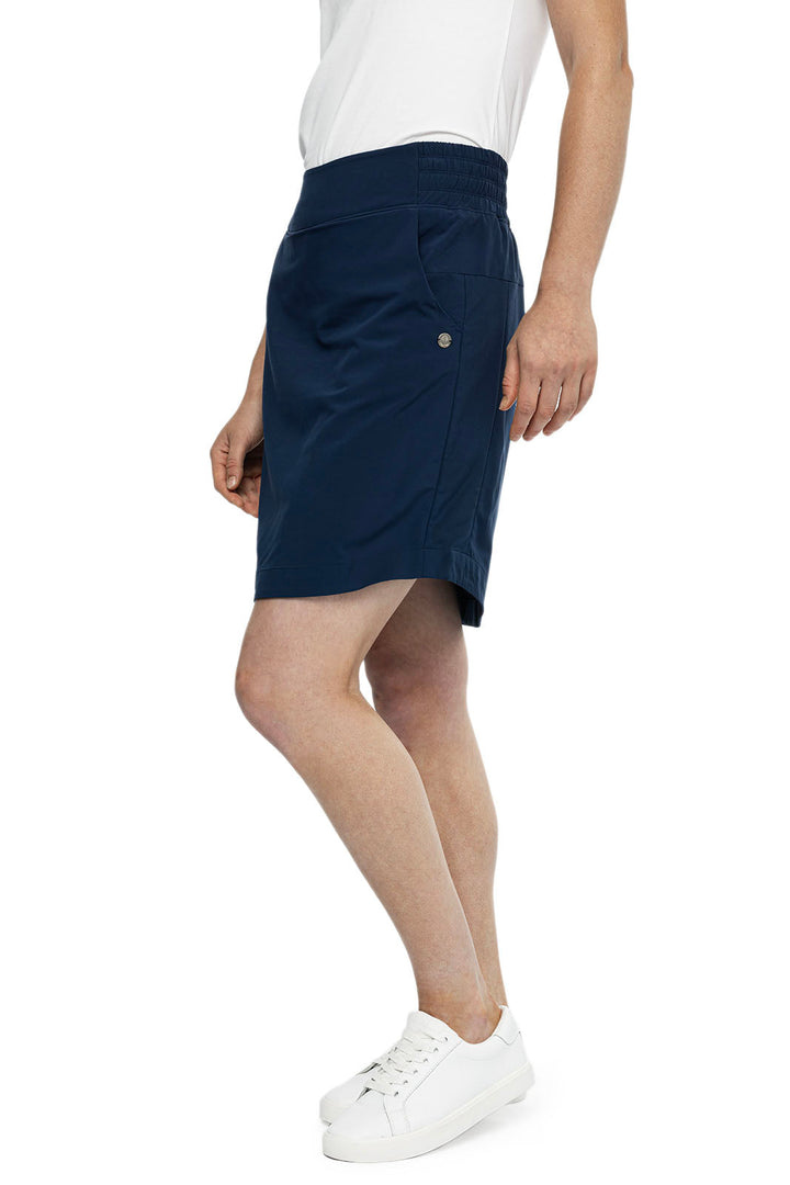 Women's Pisa Travel Skort  |  Navy