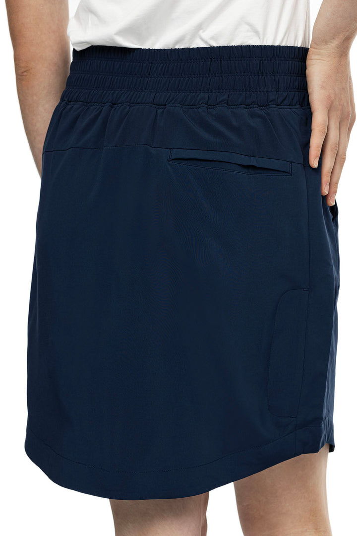 Women's Pisa Travel Skort  |  Navy