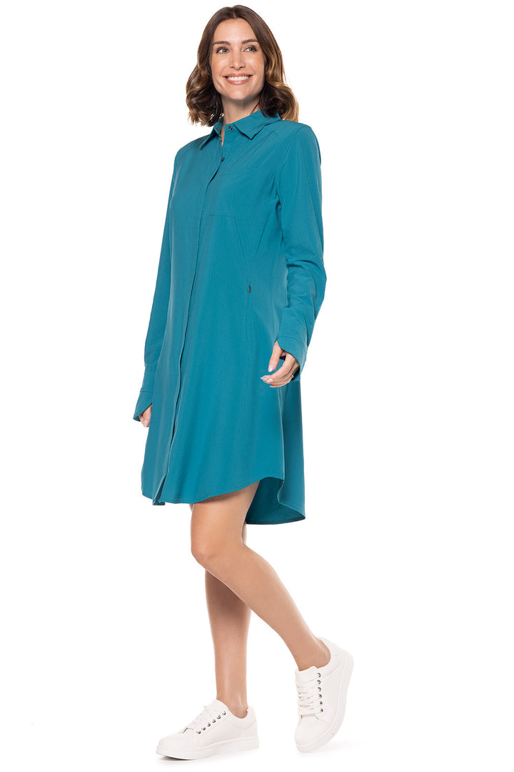 Color_Tahitian Teal Shadow Stripe
