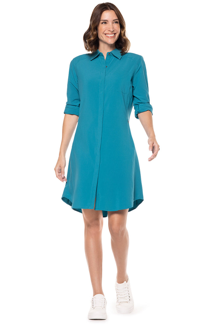Color_Tahitian Teal Shadow Stripe
