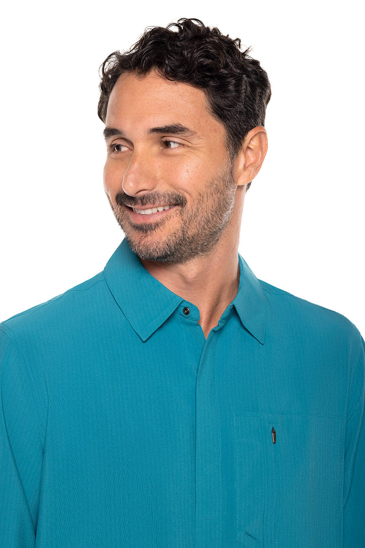 Color_Tahitian Teal Shadow Stripe
