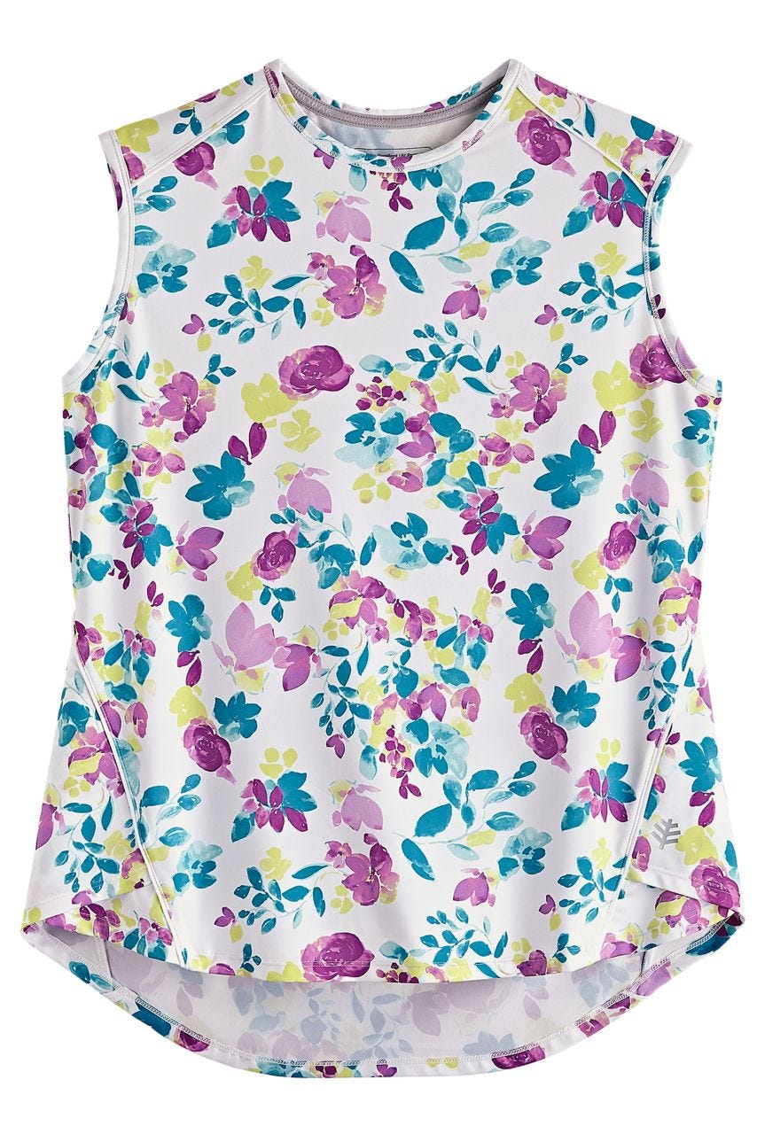 Color_White Dynamic Floral