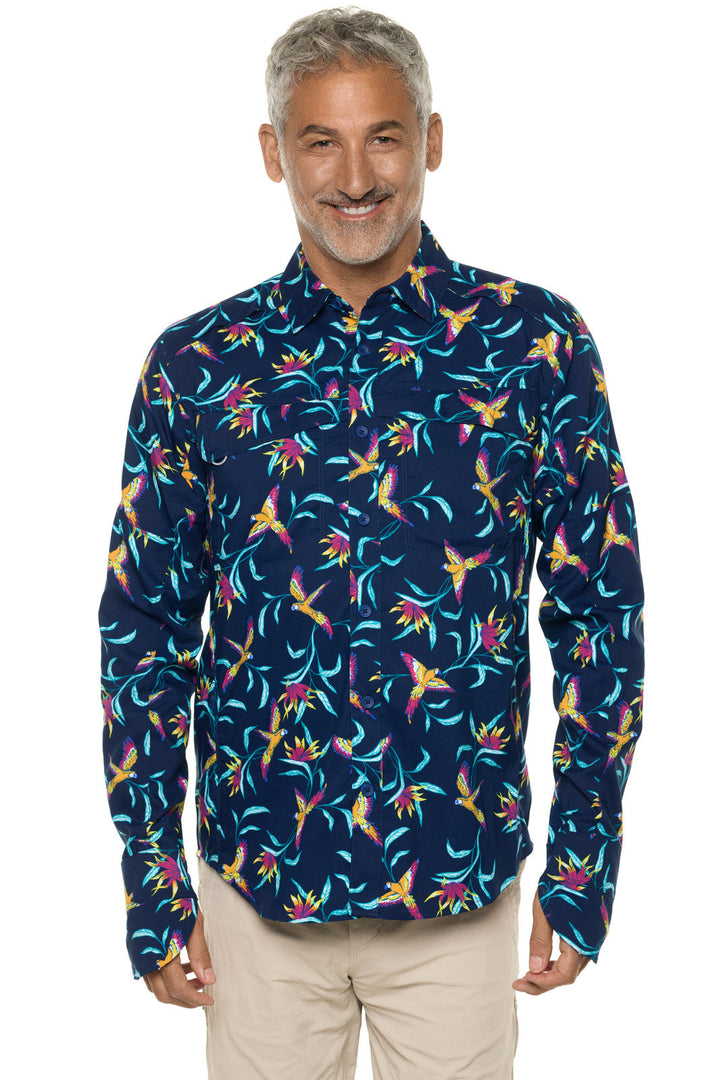 Color_Navy Birds of Paradise