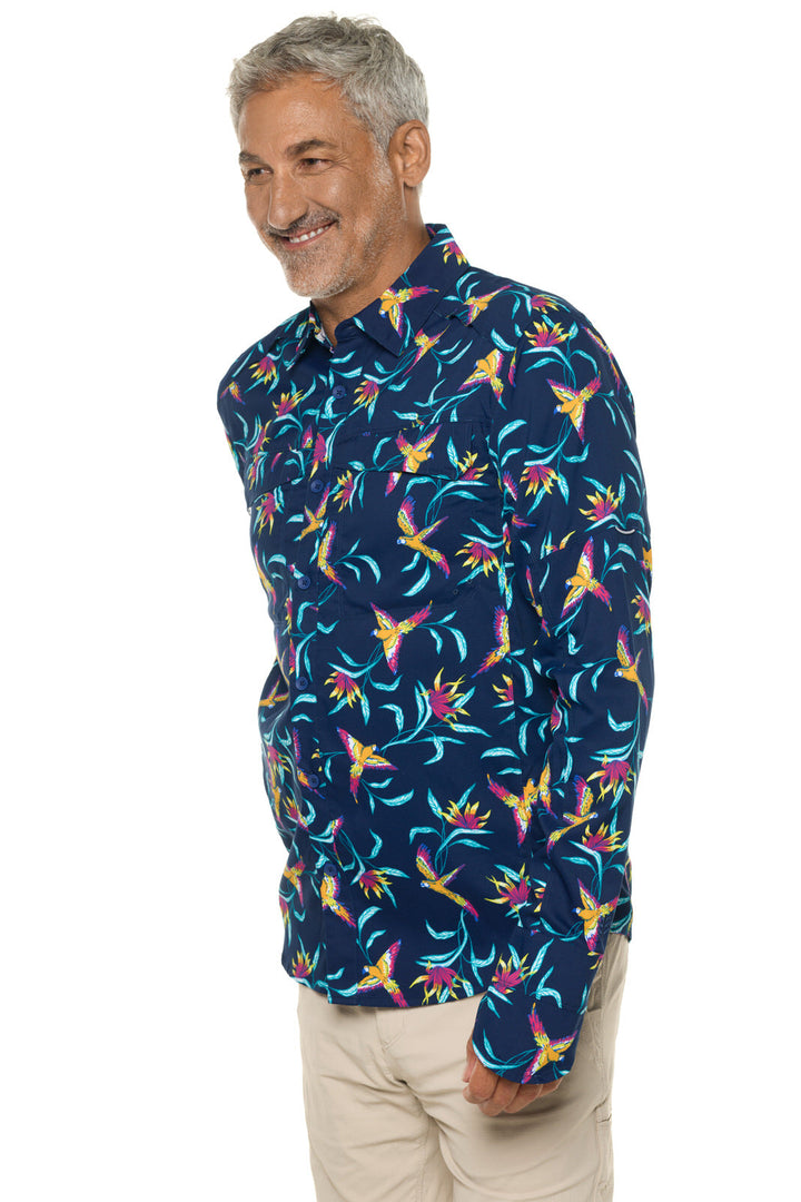 Color_Navy Birds of Paradise