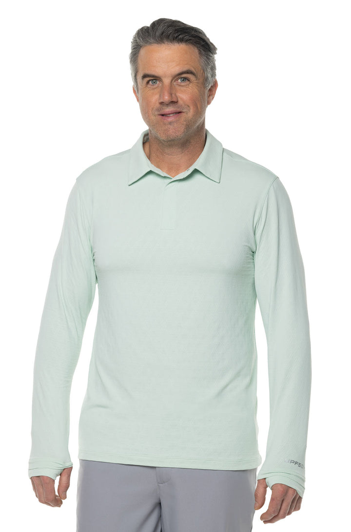 Color_Misty Aqua Diamond Jacquard