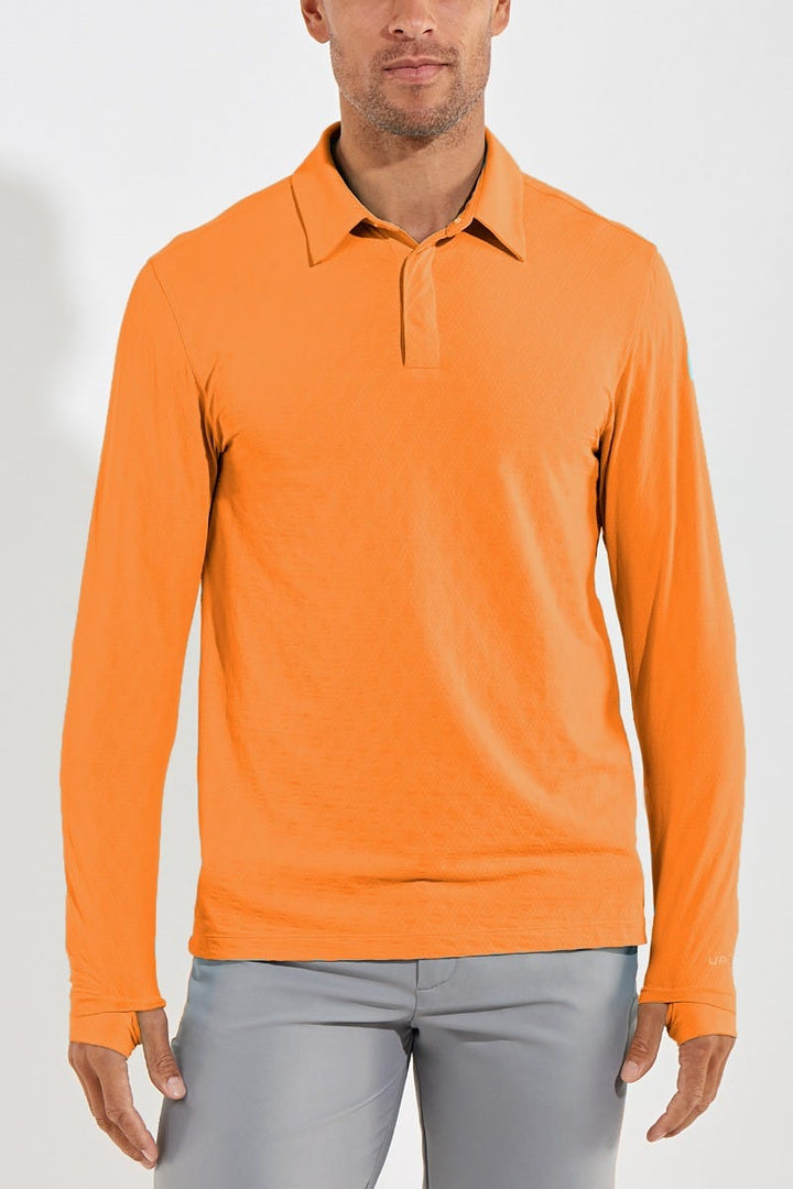 Color_Apricot Crush Diamond Jacquard