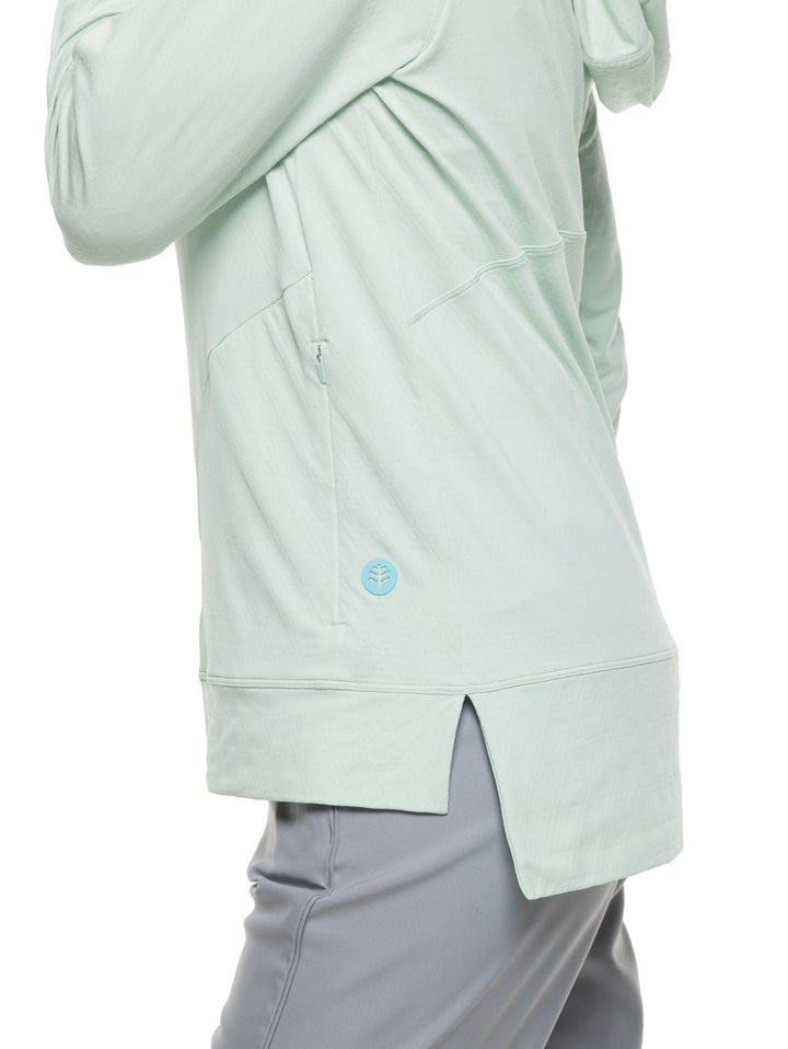 Color_Misty Aqua Diamond Jacquard
