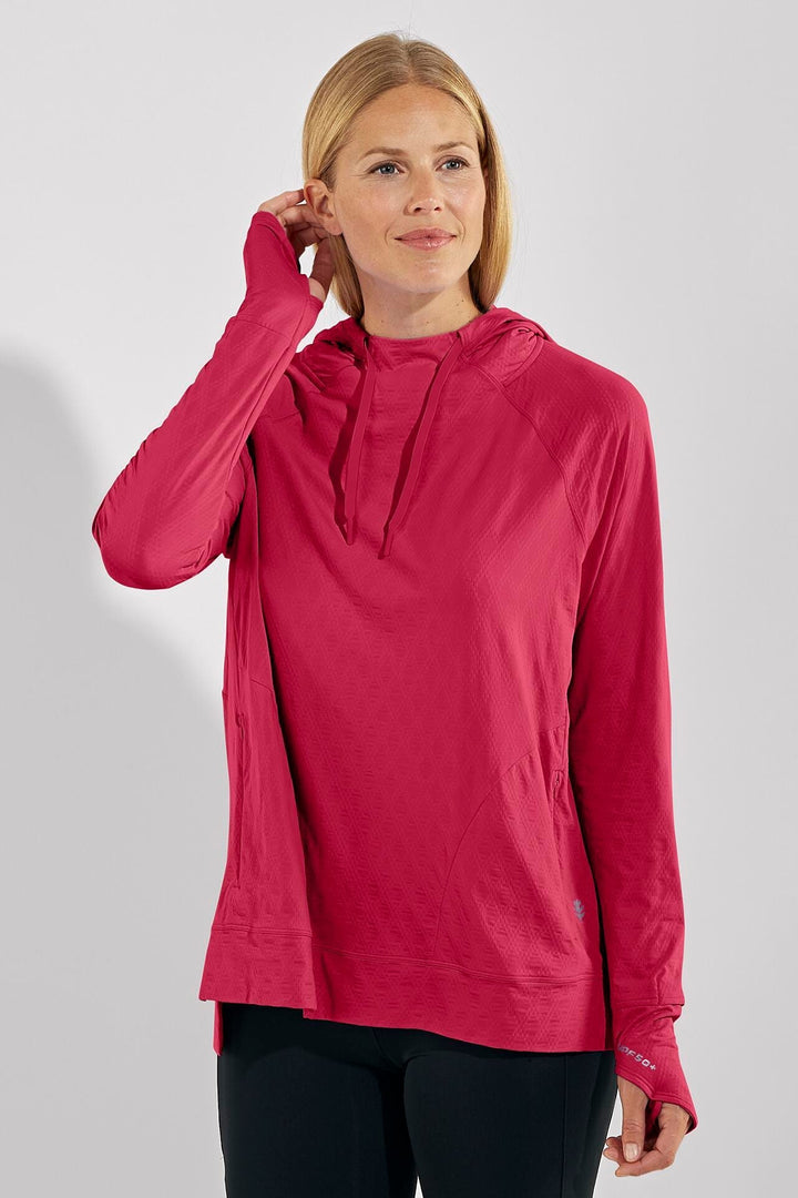 Color_Lush Magenta Diamond Jacquard