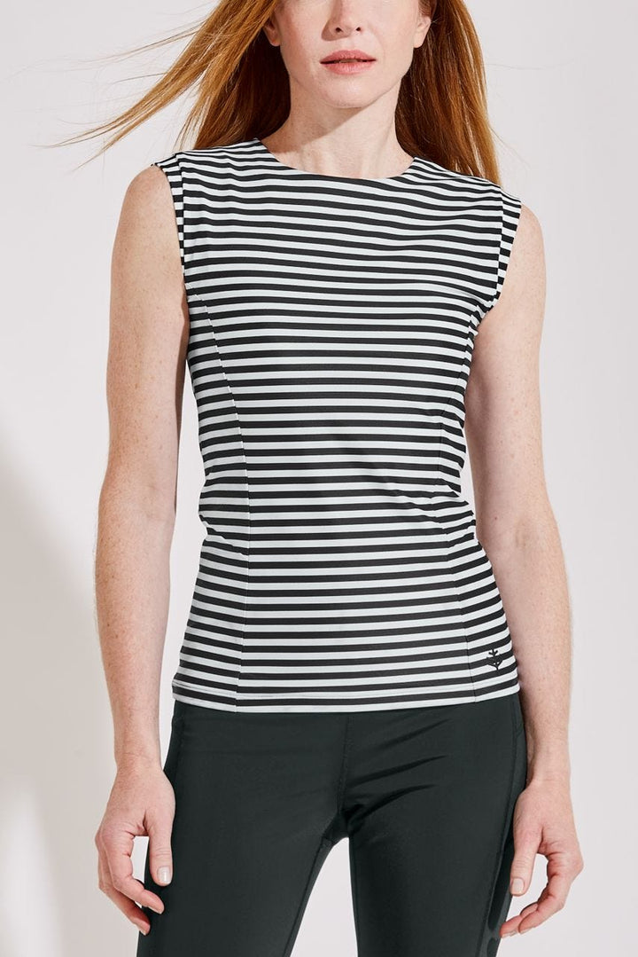 Color_White/Black Stripe