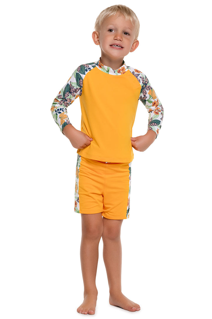Color_Apricot Crush Colorblock