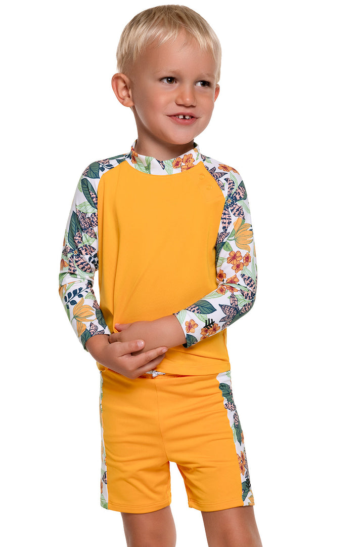 Color_Apricot Crush Colorblock
